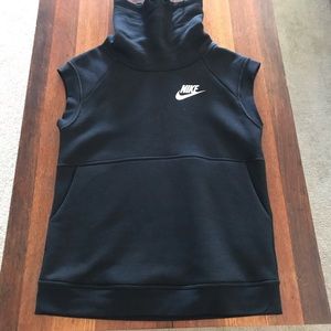 Nike Funnel Neck Sleeveless Sweatshirt